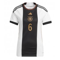 Camiseta Alemania Joshua Kimmich #6 Primera Equipación Replica Mundial 2022 para mujer mangas cortas